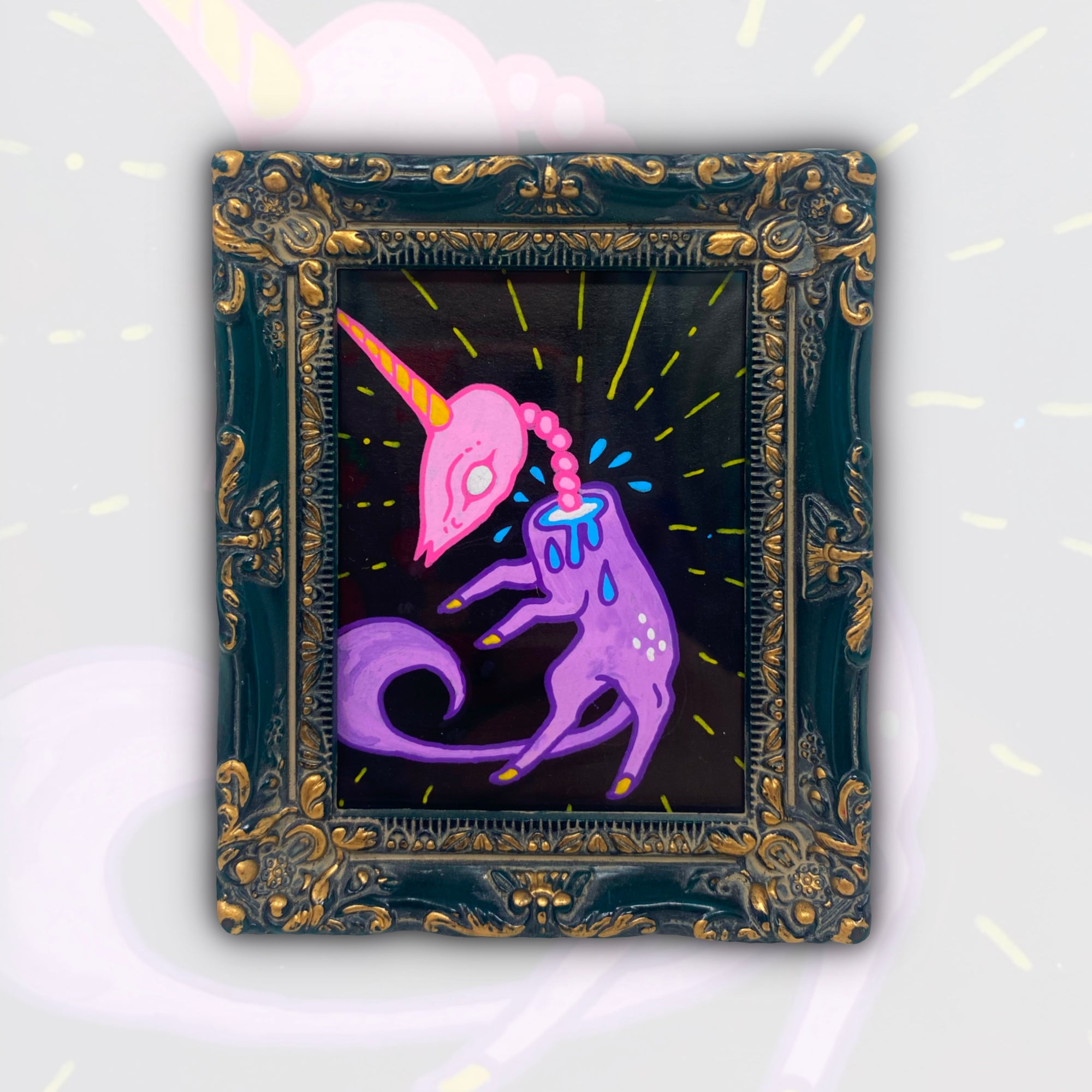"Candlestick Unicorn" Original