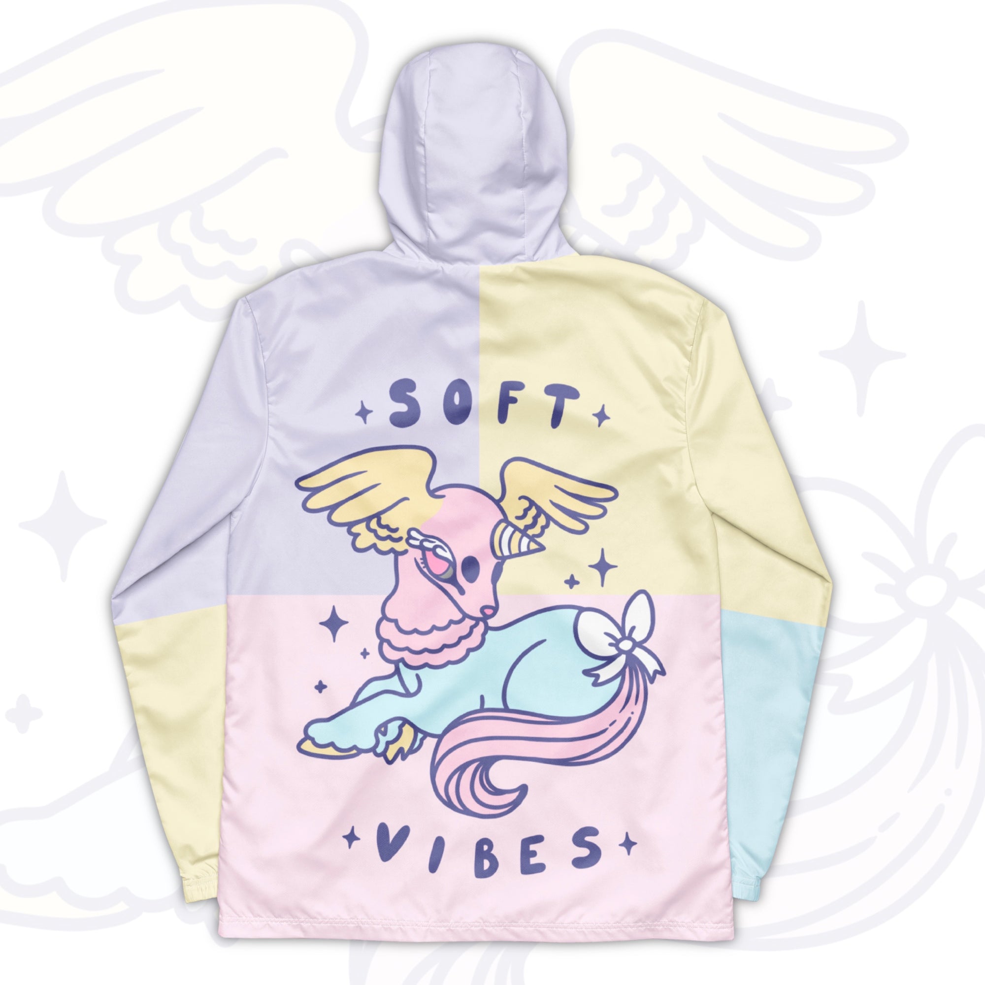 "Soft Vibes" Windbreaker