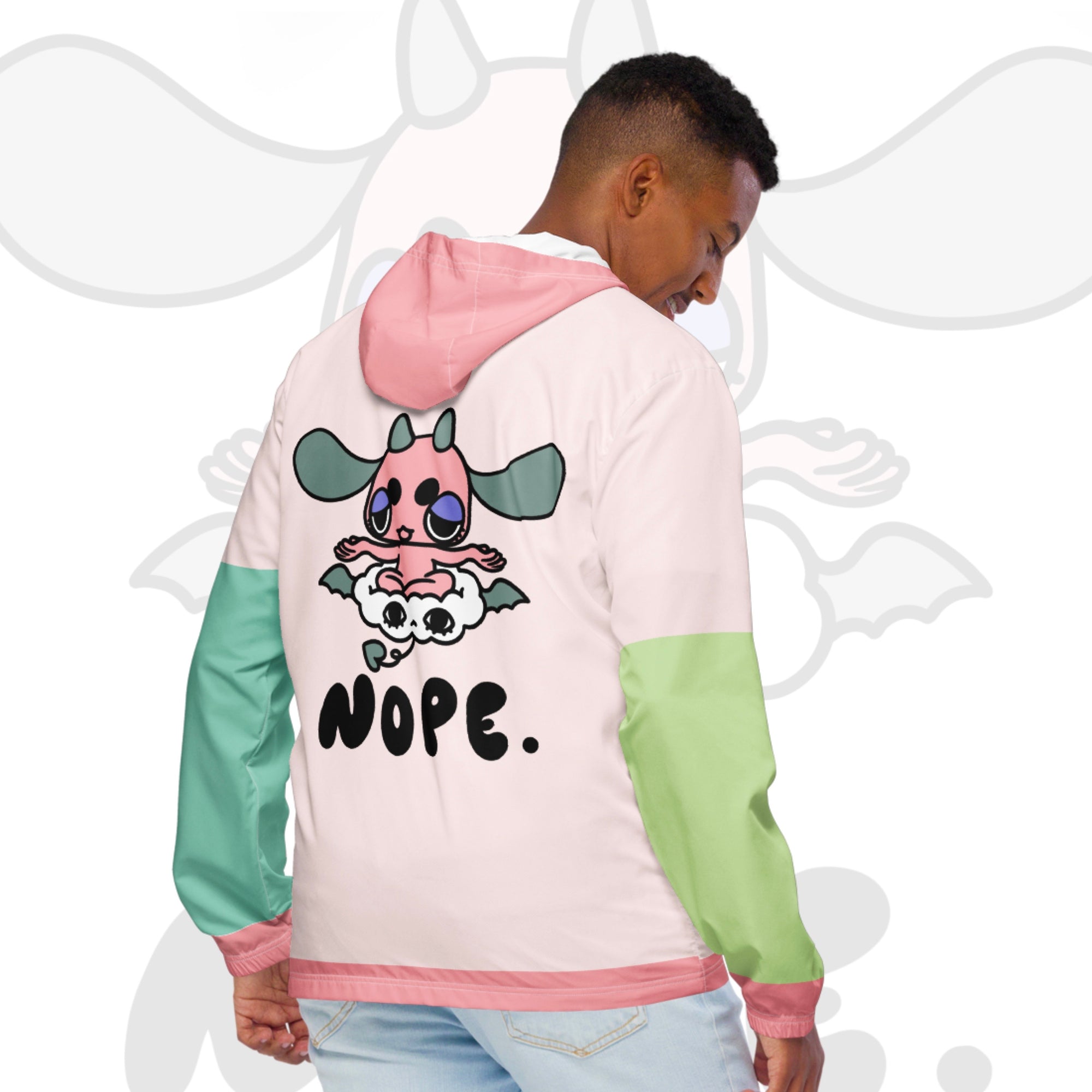 "Nope" Windbreaker