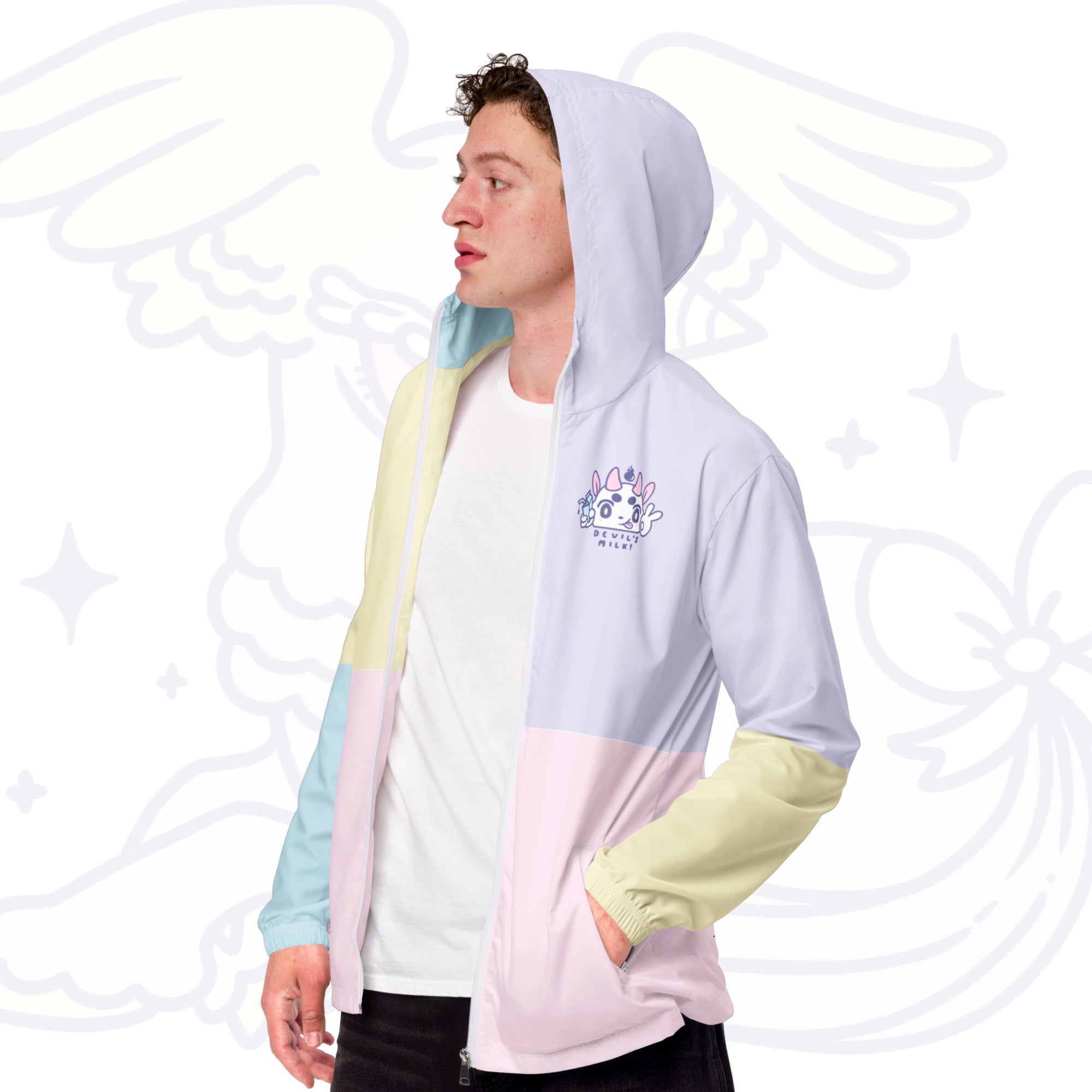 "Soft Vibes" Windbreaker