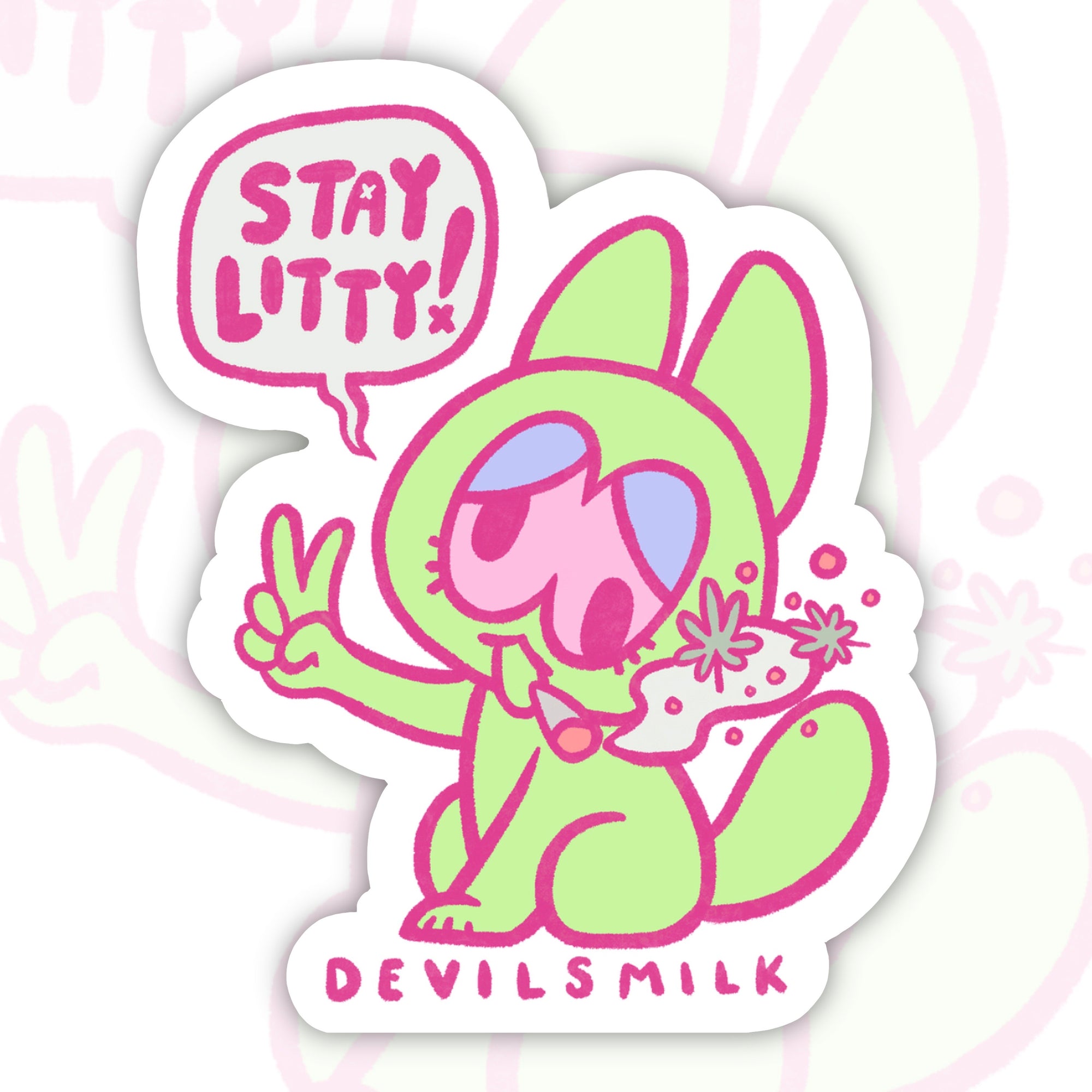 "Stay Litty!" Sticker